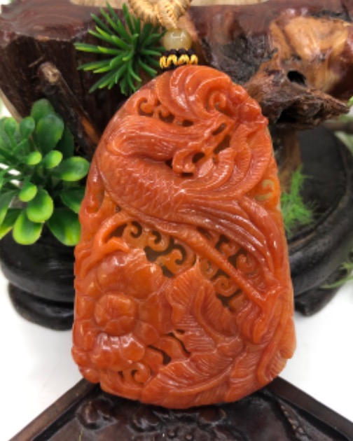 凤穿牡丹