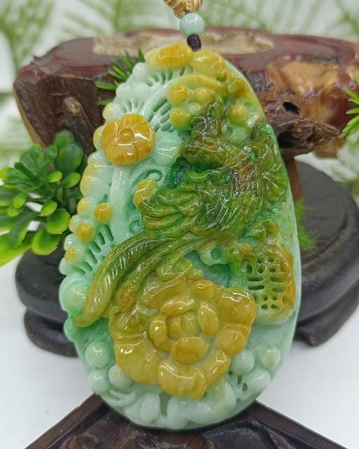 凤穿牡丹
