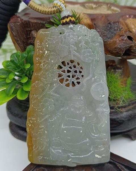 花开见佛 敦煌古玉