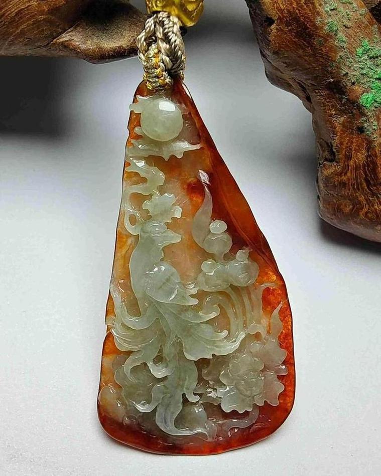 凤穿牡丹