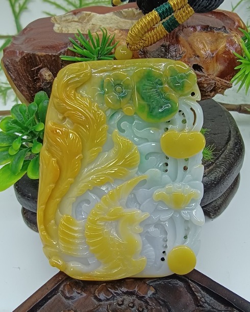 凤穿牡丹