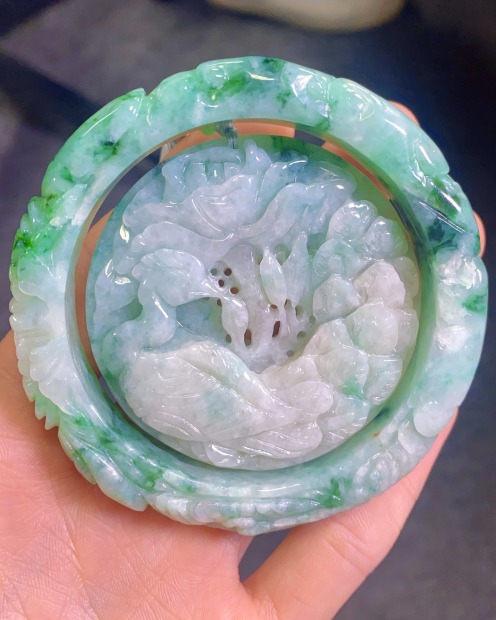 凤穿牡丹