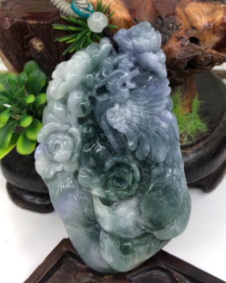 凤穿牡丹