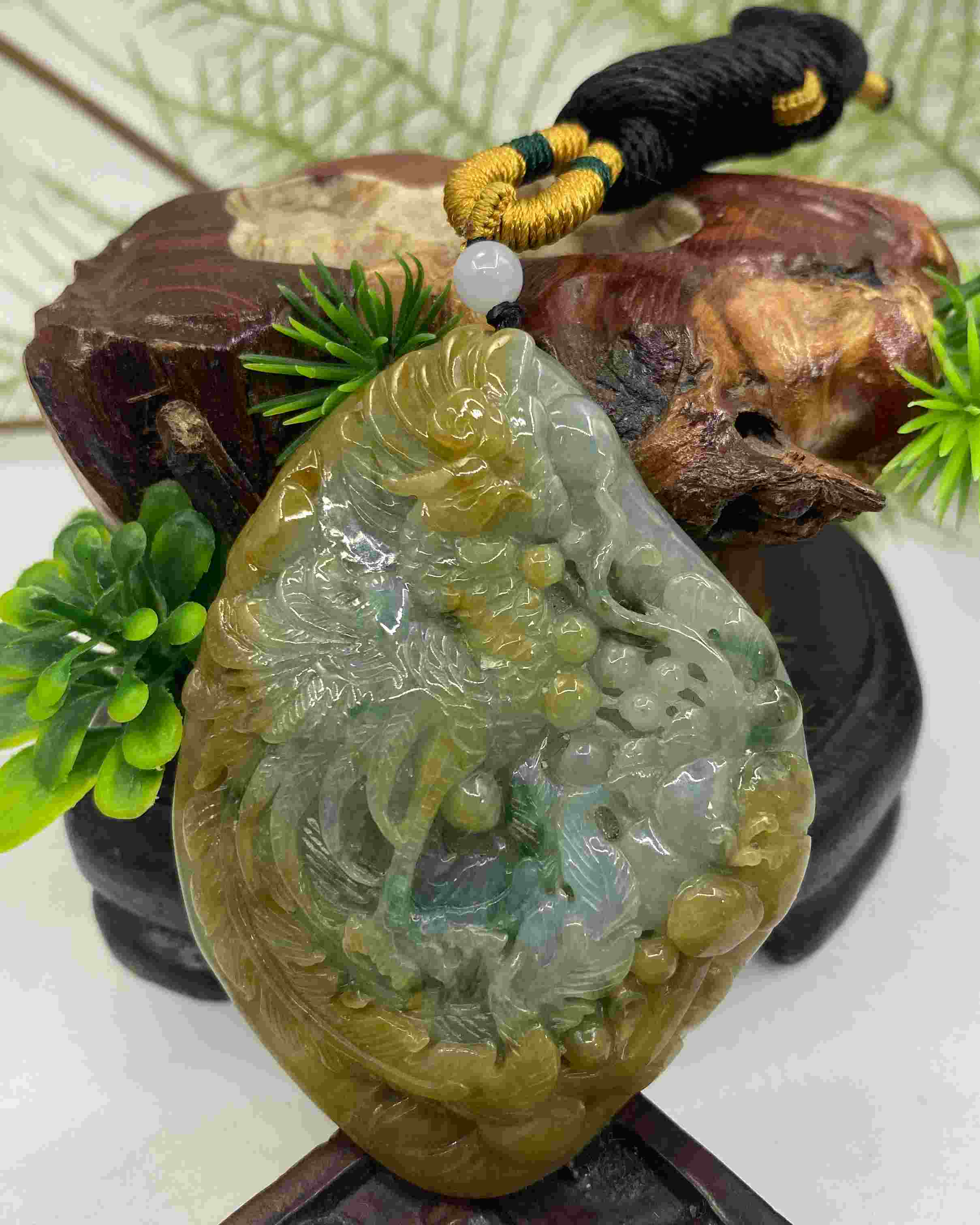 凤穿牡丹