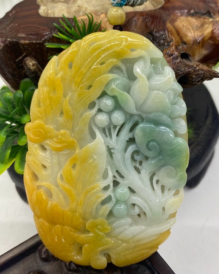 凤穿牡丹