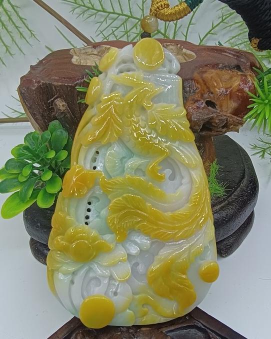凤穿牡丹