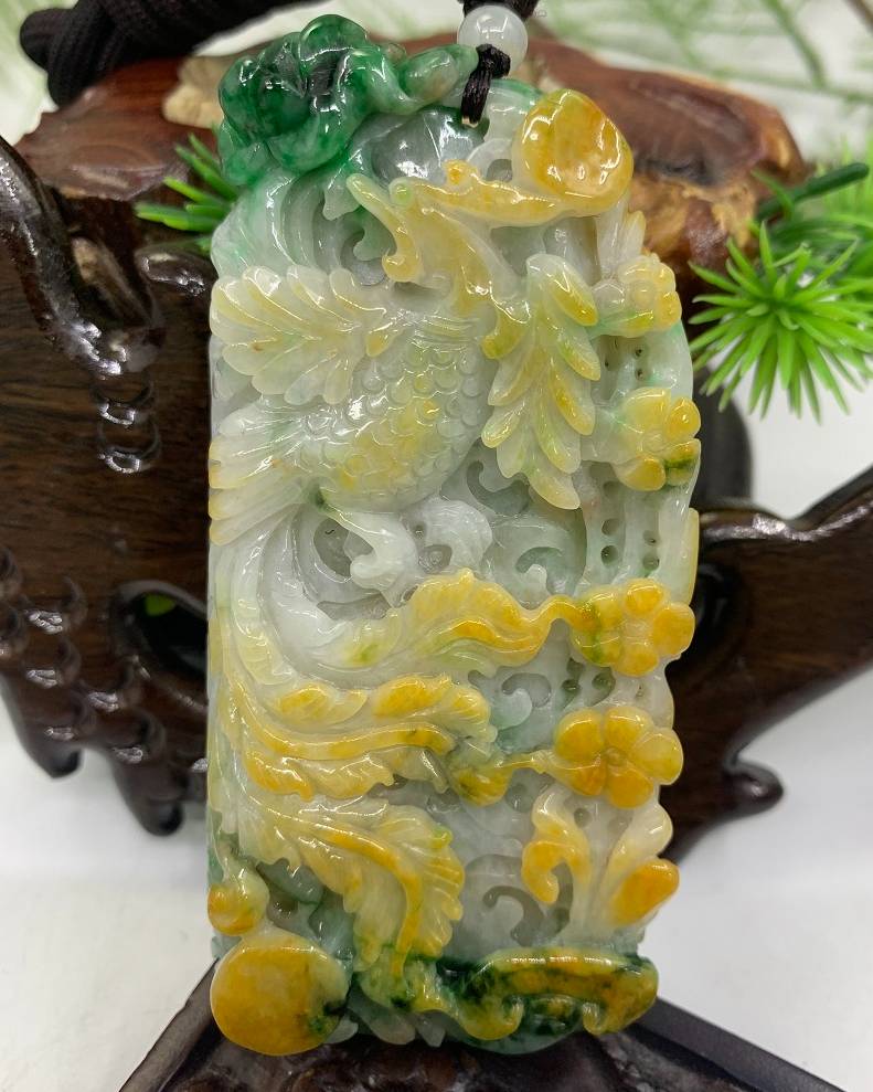 凤穿牡丹