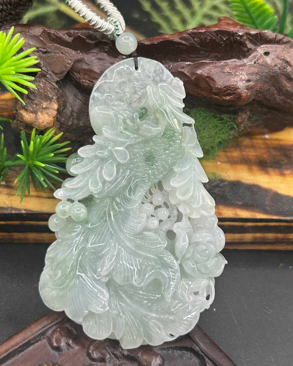 凤穿牡丹