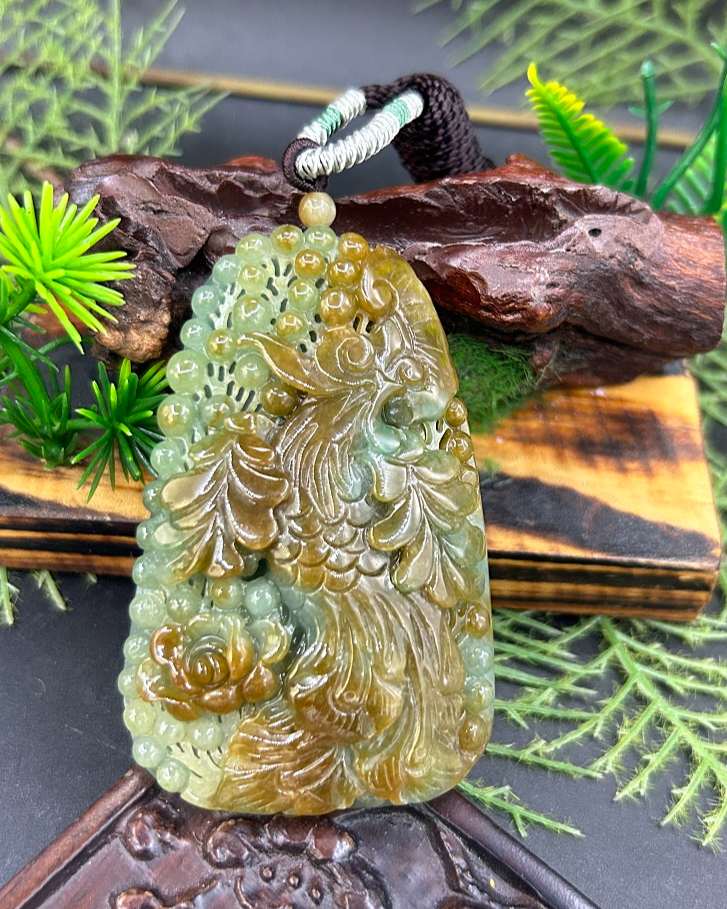 凤穿牡丹