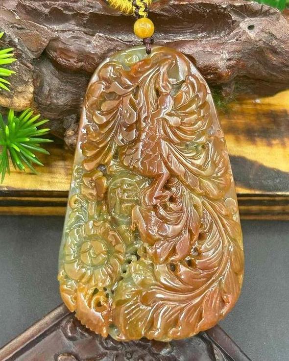 凤穿牡丹