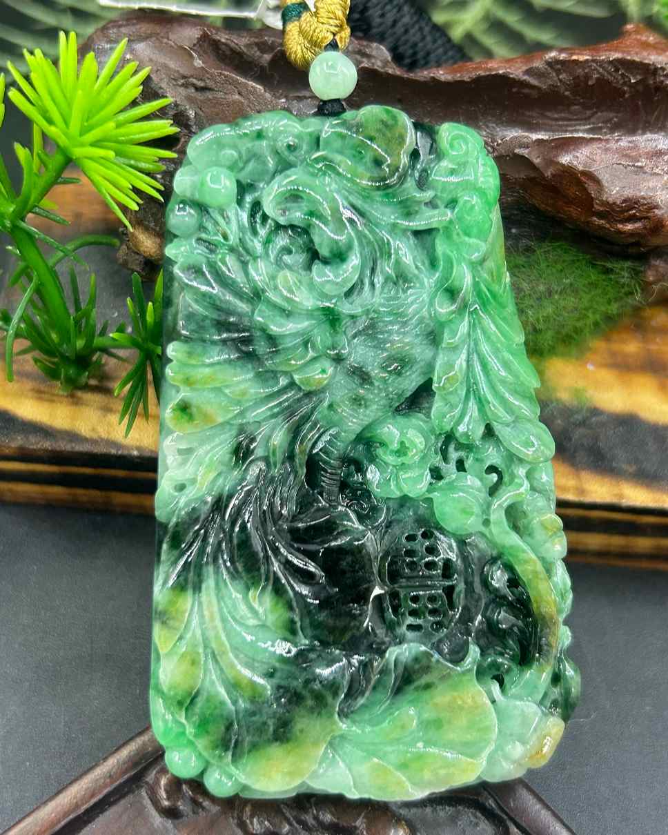 凤穿牡丹