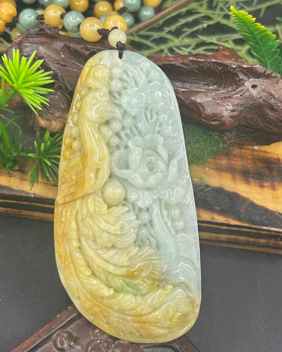凤穿牡丹