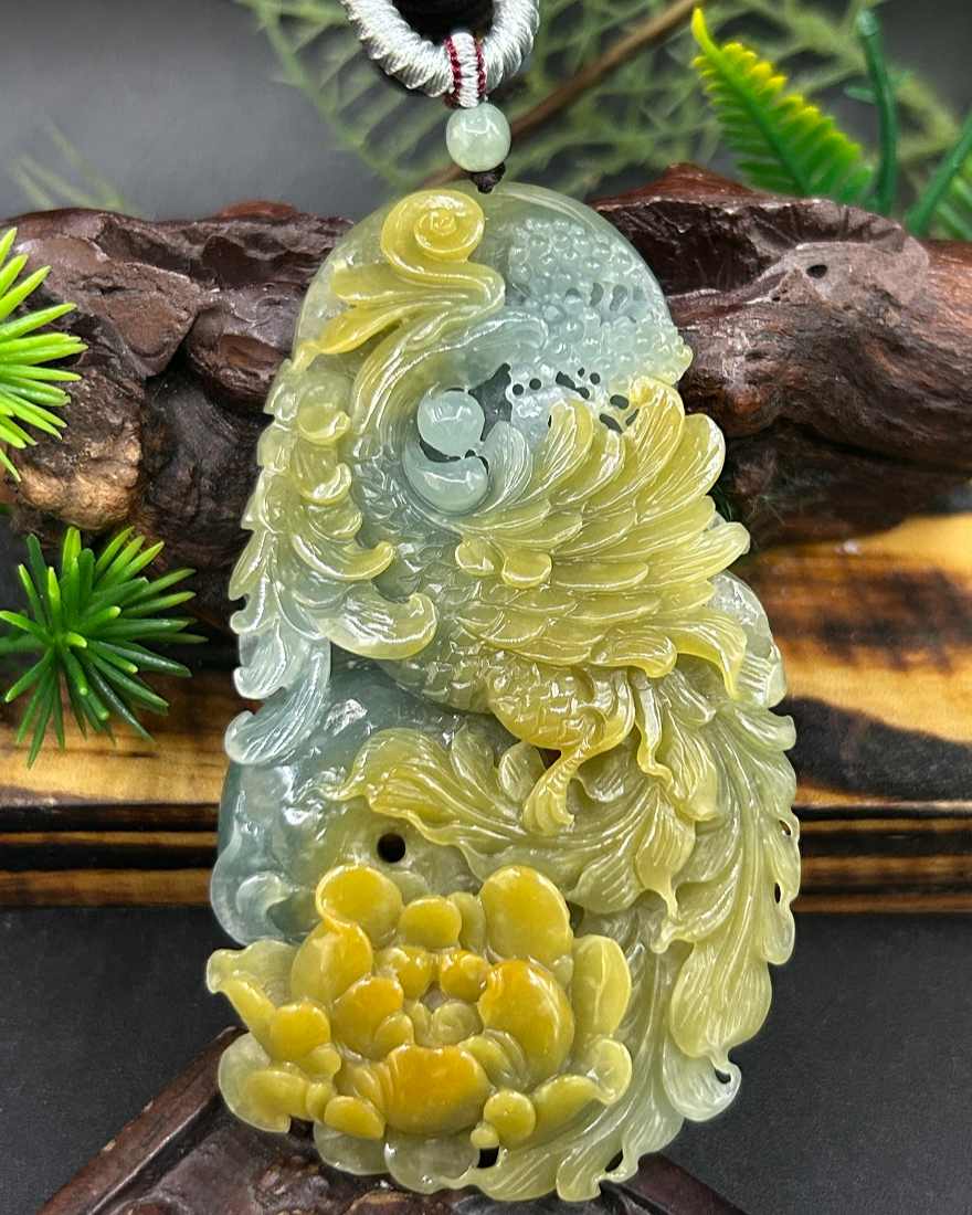 凤穿牡丹