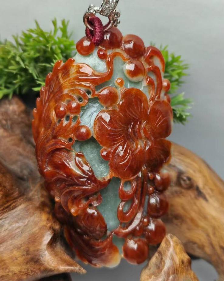 凤穿牡丹