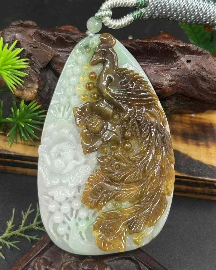 凤穿牡丹
