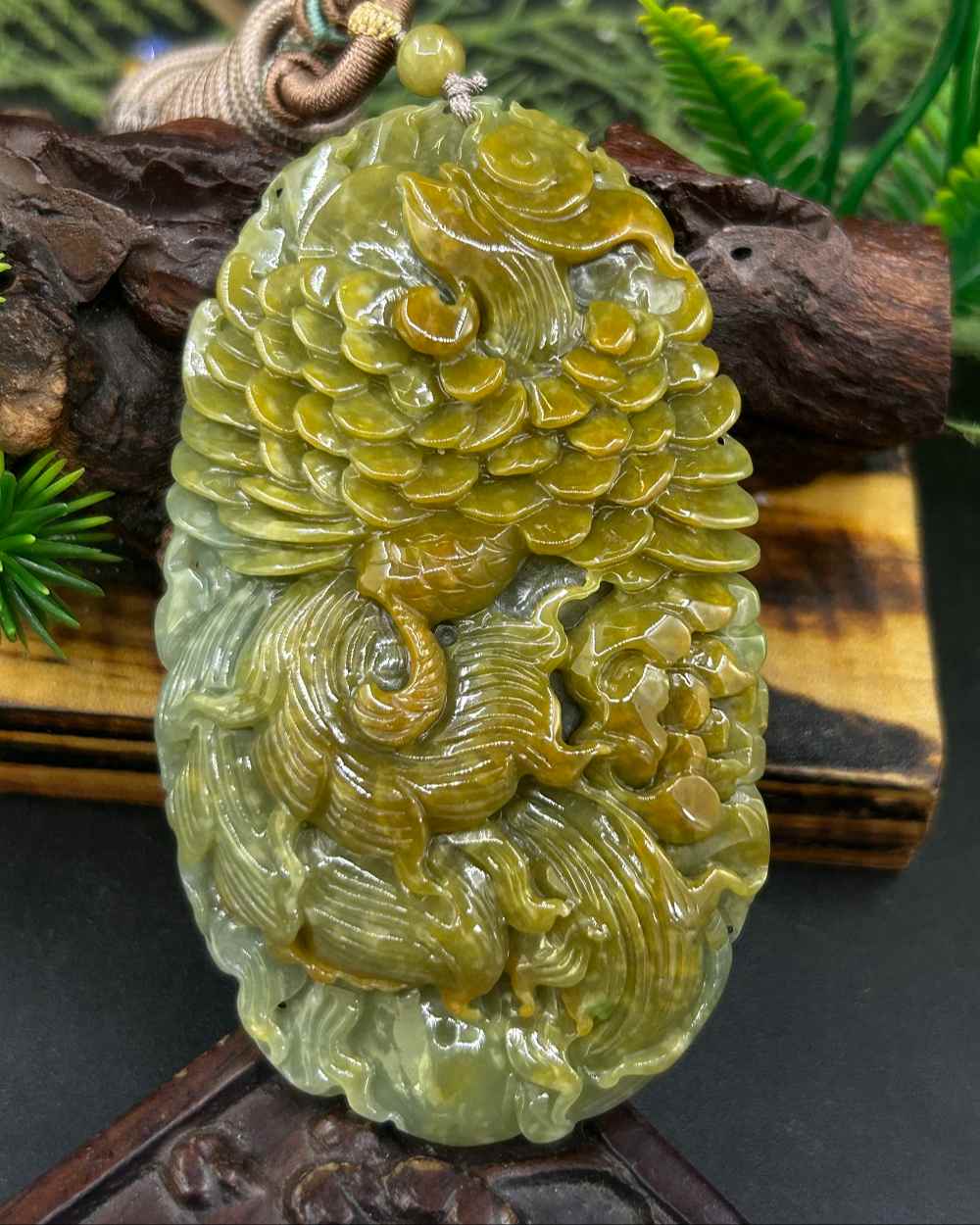 凤穿牡丹
