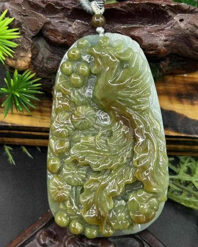 凤穿牡丹