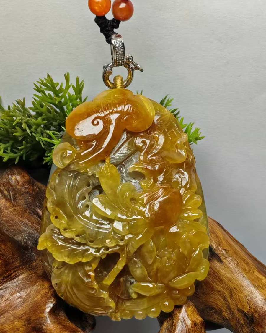 凤穿牡丹